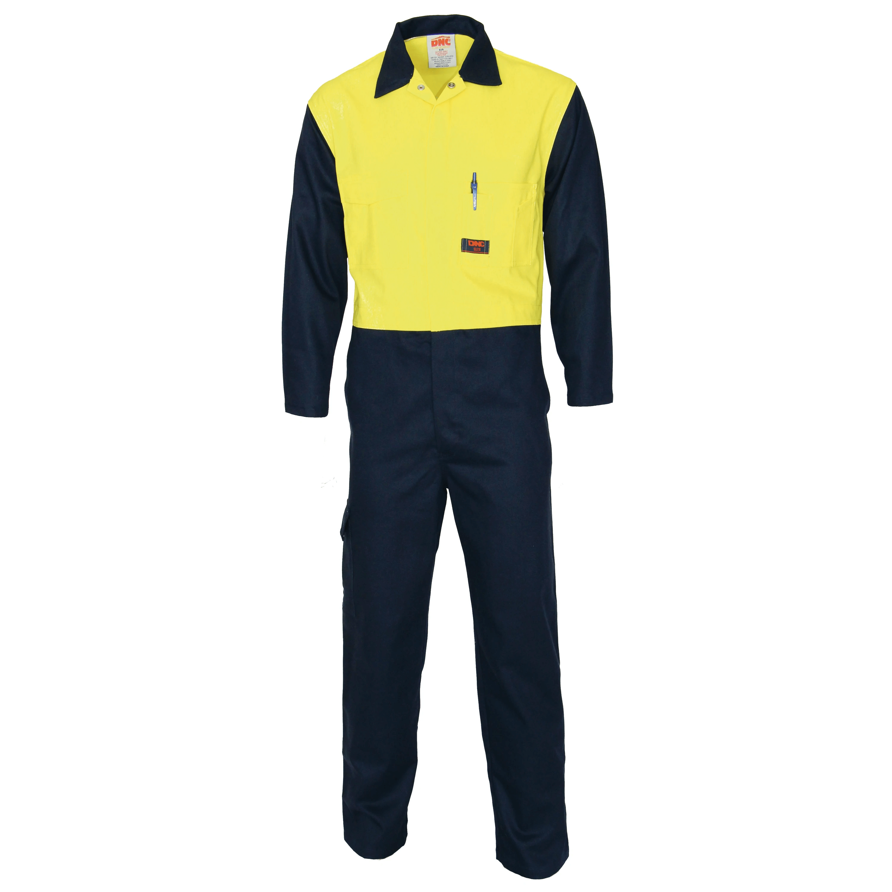 DNC Patron Saint® Flame Retardant Two Tone Drill Overall 3425 - Image 2