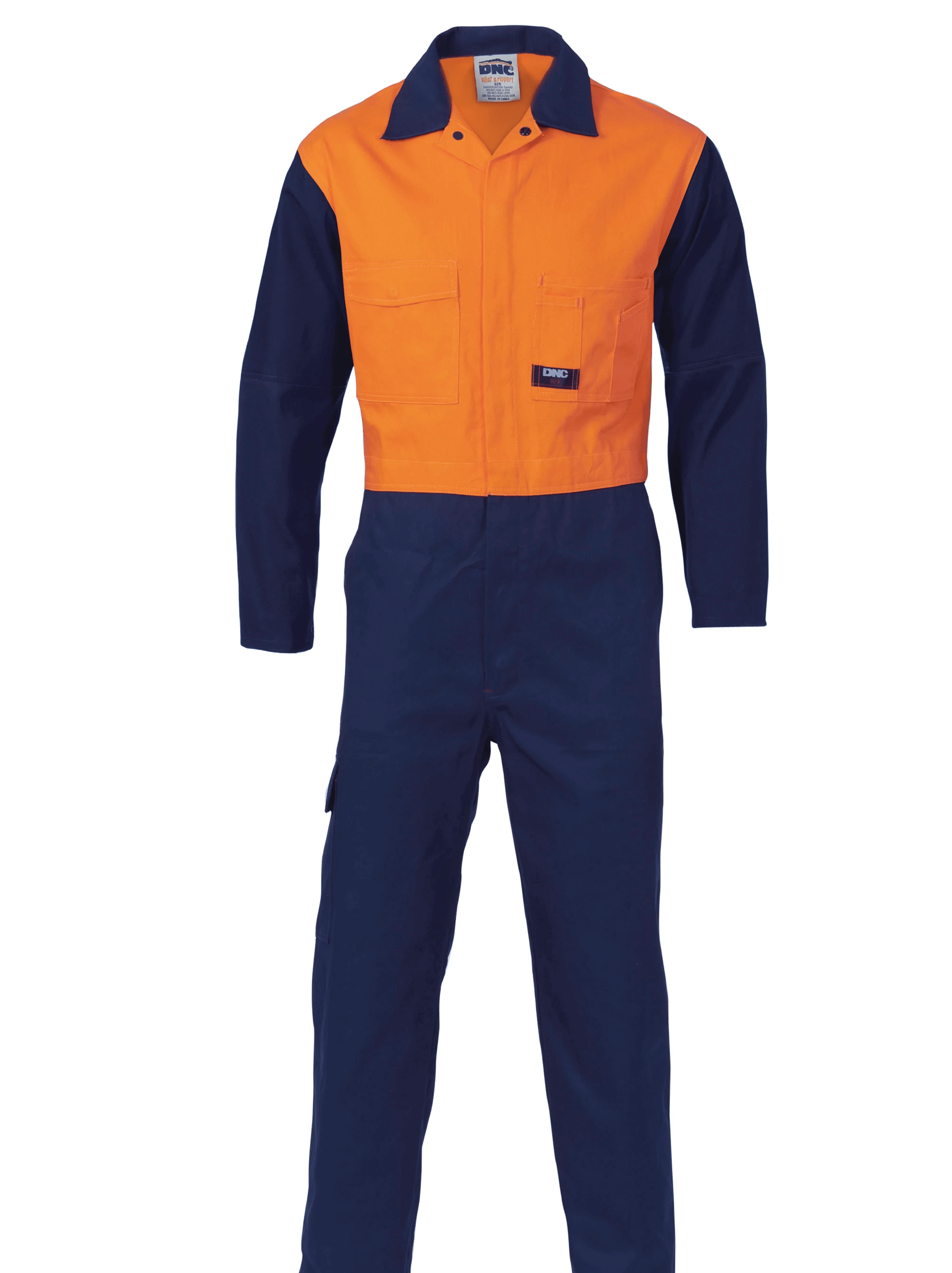 DNC Patron Saint® Flame Retardant Two Tone Drill Overall 3425