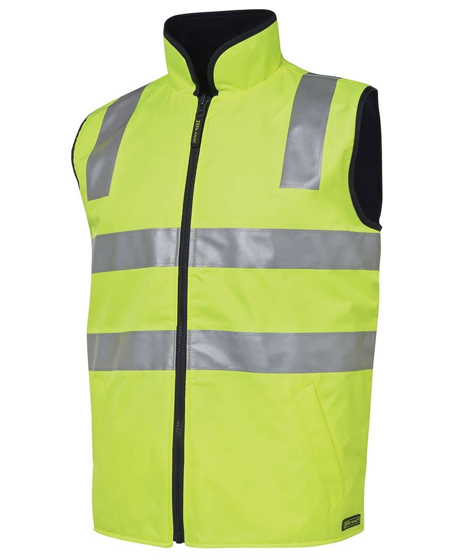 Jb's Wear Hi Vis (D+N) Reversible Vest - 6D4RV